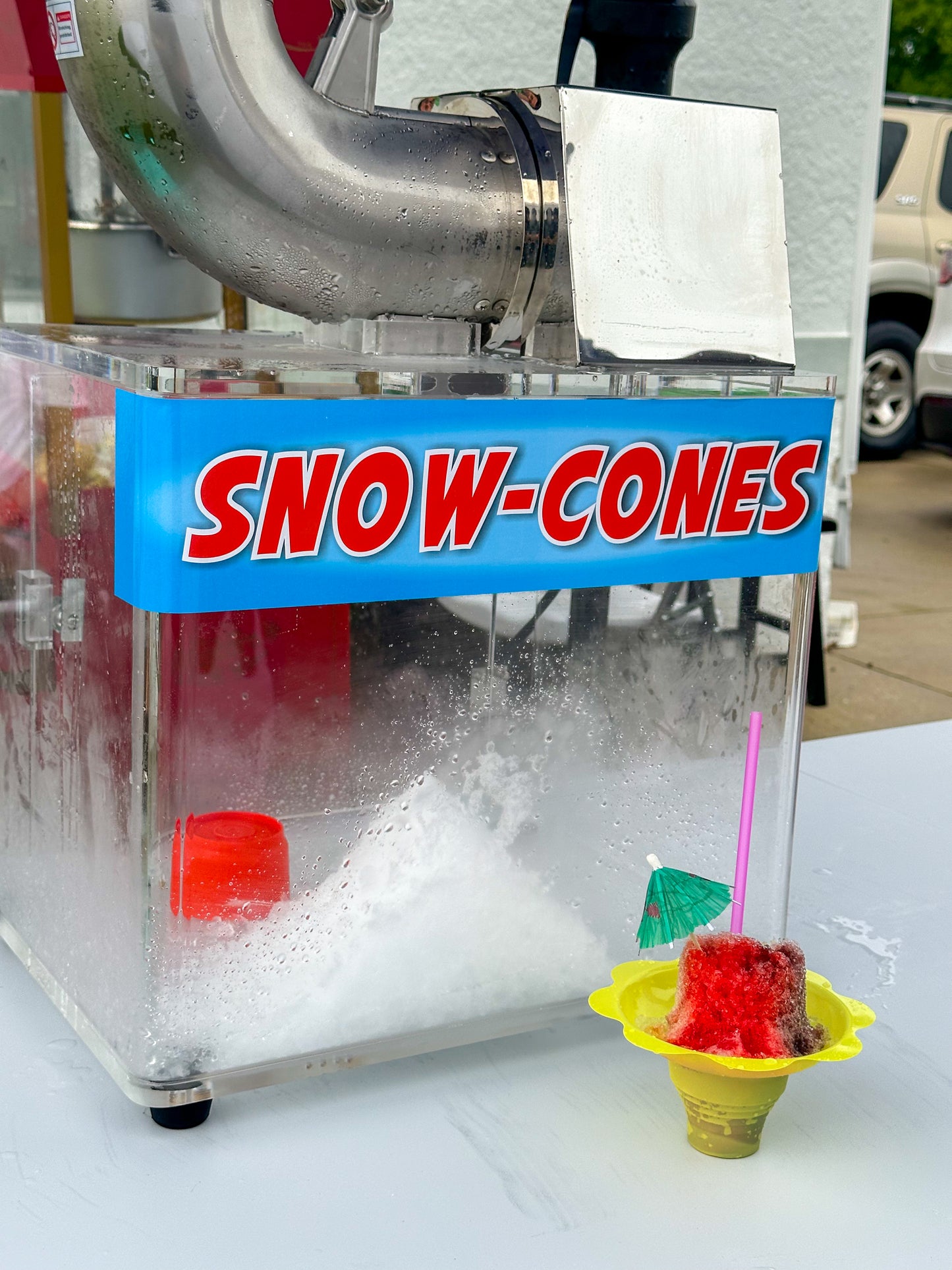 Ice Shaver Machine for Snow Cones | Flexway Gatherings